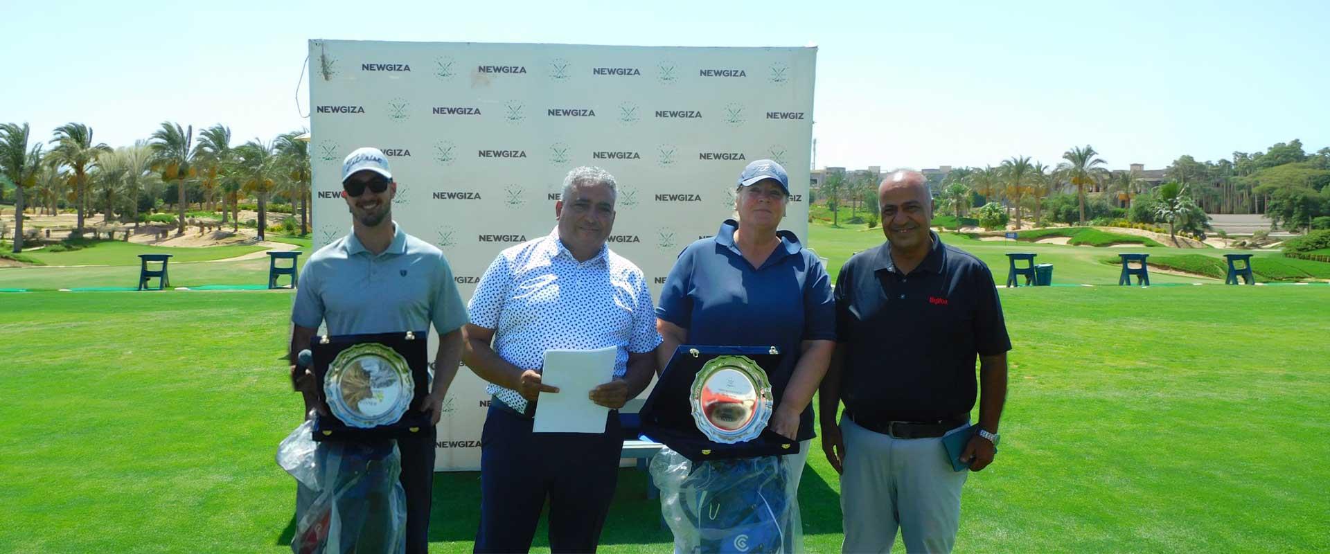 Patricia Vanleijden & Simon Held win NEWGIZA Monthly Medal OOM 2025-26 Division A & B